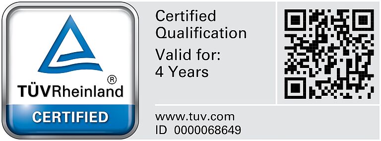 Código Qr de certificación Formación MCEexpert